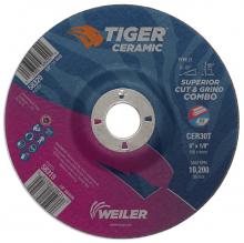 Weiler Abrasives 58319 - Cut/Grind Combo Wheel - Tiger Ceramic