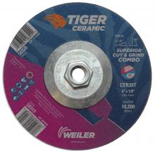 Weiler Abrasives 58320 - Cut/Grind Combo Wheel - Tiger Ceramic