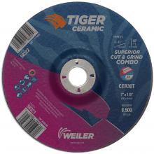 Weiler Abrasives 58321 - Cut/Grind Combo Wheel - Tiger Ceramic