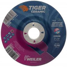 Weiler Abrasives 58327 - Grinding Wheel - Tiger Ceramic