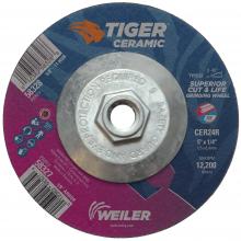 Weiler Abrasives 58328 - Grinding Wheel - Tiger Ceramic