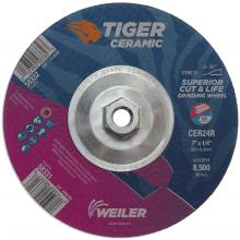 Weiler Abrasives 58332 - Grinding Wheel - Tiger Ceramic