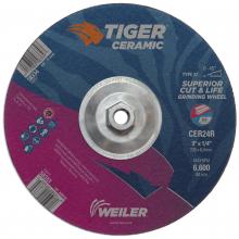 Weiler Abrasives 58334 - Grinding Wheel - Tiger Ceramic