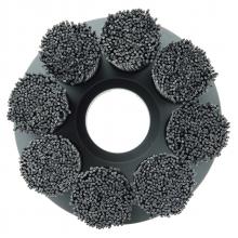 Weiler Abrasives 86112 - Abrasive Nylon Disc Brush - Burr-Rx