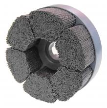 Weiler Abrasives 86117 - Abrasive Nylon Disc Brush - Burr-Rx