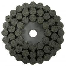 Weiler Abrasives 86122 - Abrasive Nylon Disc Brush - Burr-Rx