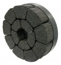 Weiler Abrasives 86143 - Abrasive Nylon Disc Brush - Burr-Rx