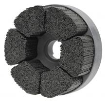 Weiler Abrasives 86198 - Abrasive Nylon Disc Brush - Burr-Rx