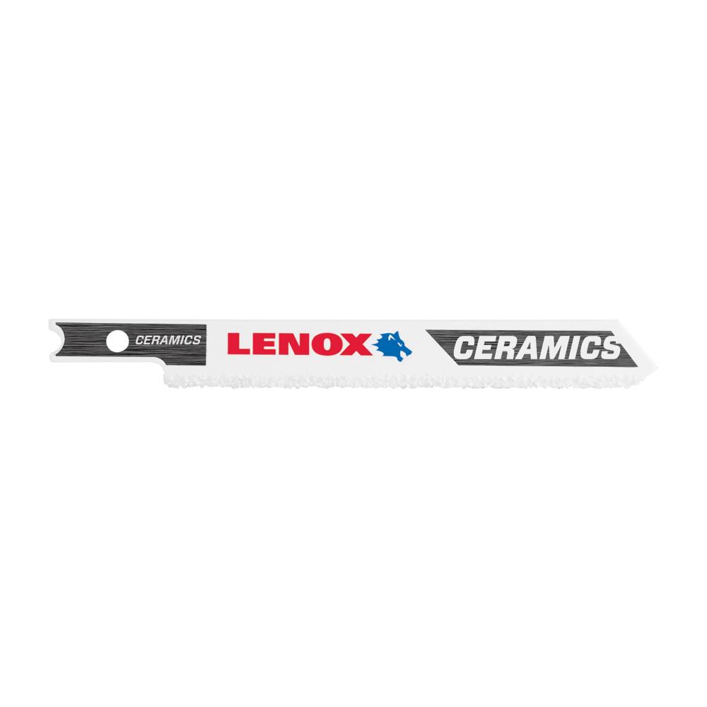 LENOX U-Shank Carbide Grit Jig Saw Blade, 3 1/2&#34; X 3/8&#34;, 3 Pack