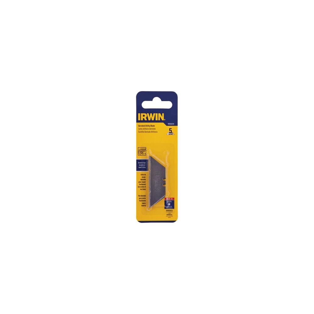 IRWIN Serrated Utility Blades (5 Pack)