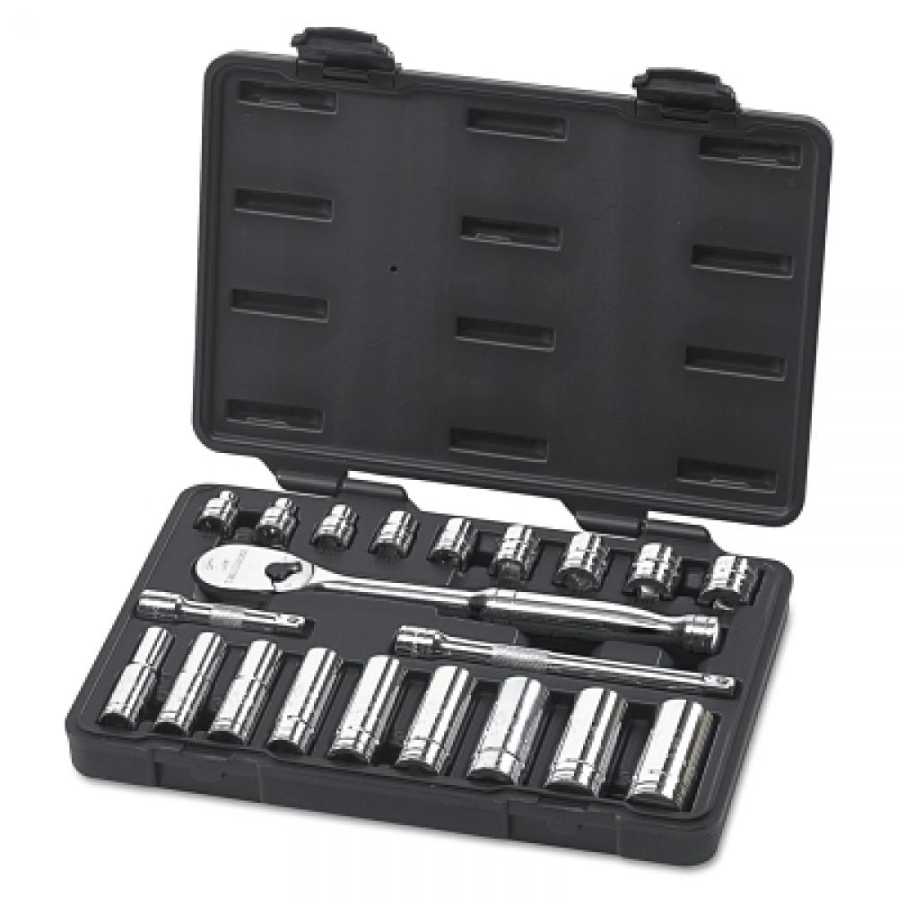 GEARWRENCH Surface Drive Socket Sets With 84 Tooth Ratchet