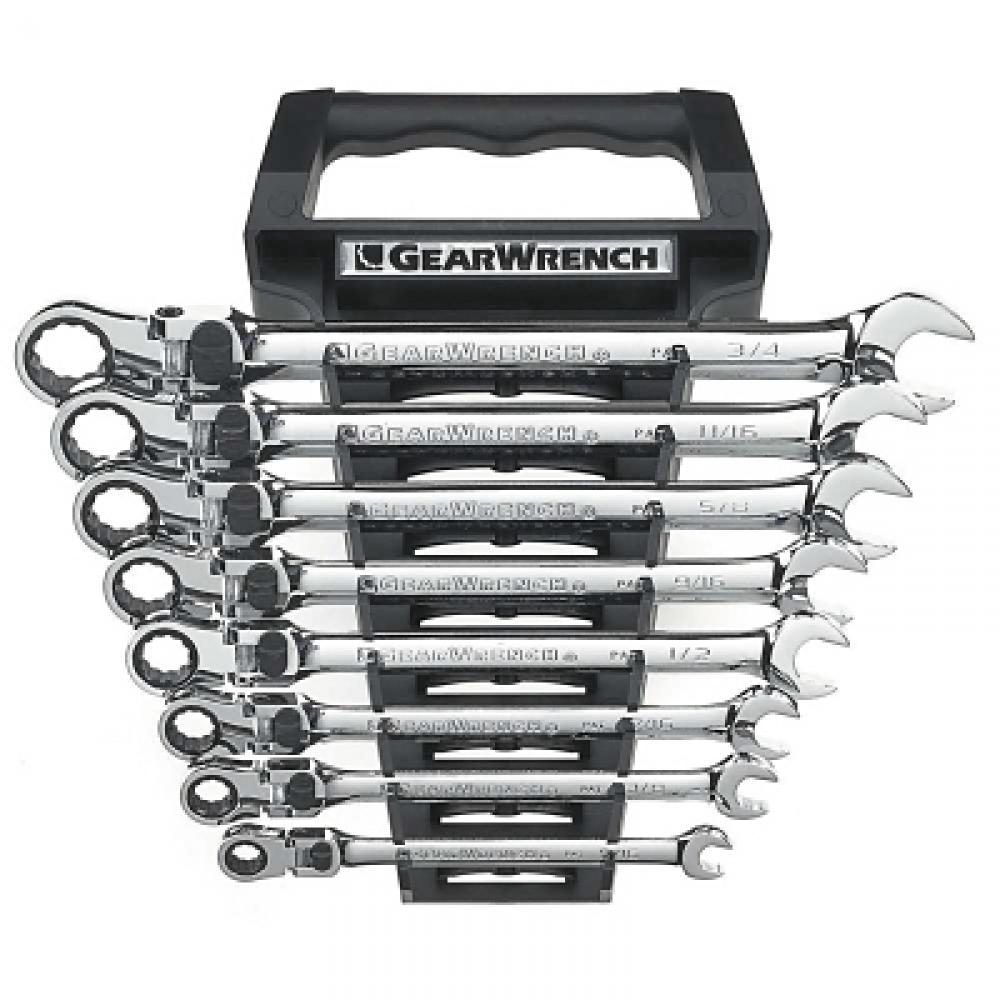 GEARWRENCH XL Locking Flex Combination Ratcheting Wrench Sets