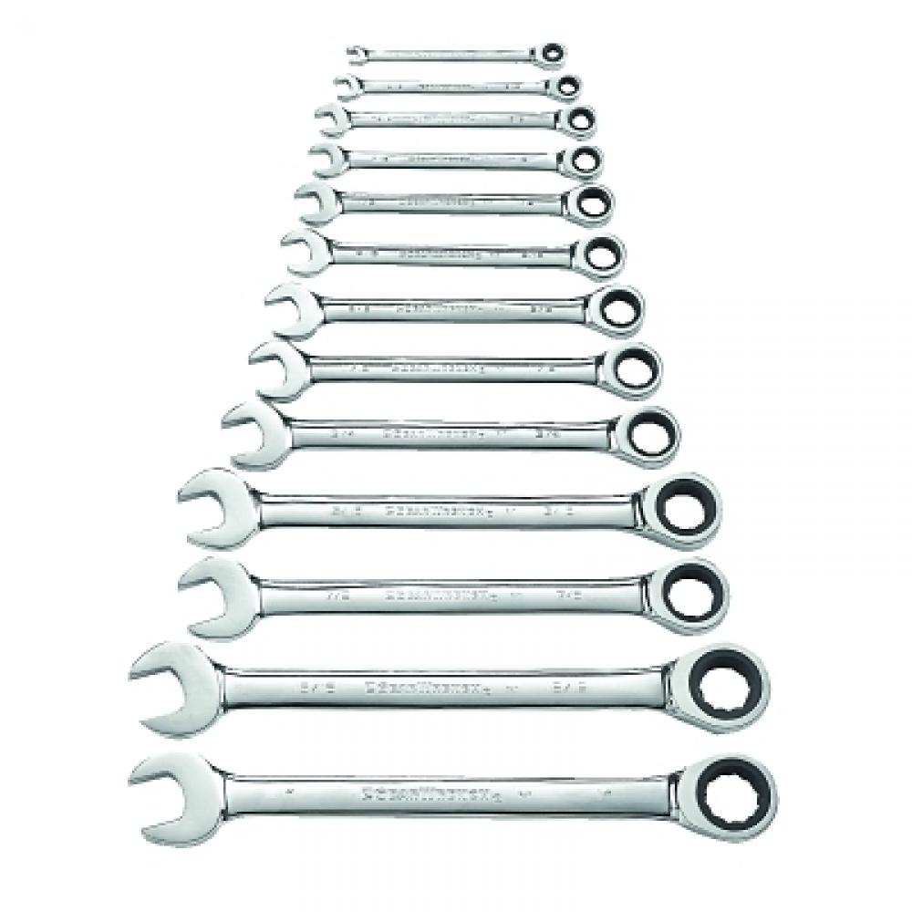 GEARWRENCH 13 Pc Combination Ratcheting Wrench Sets