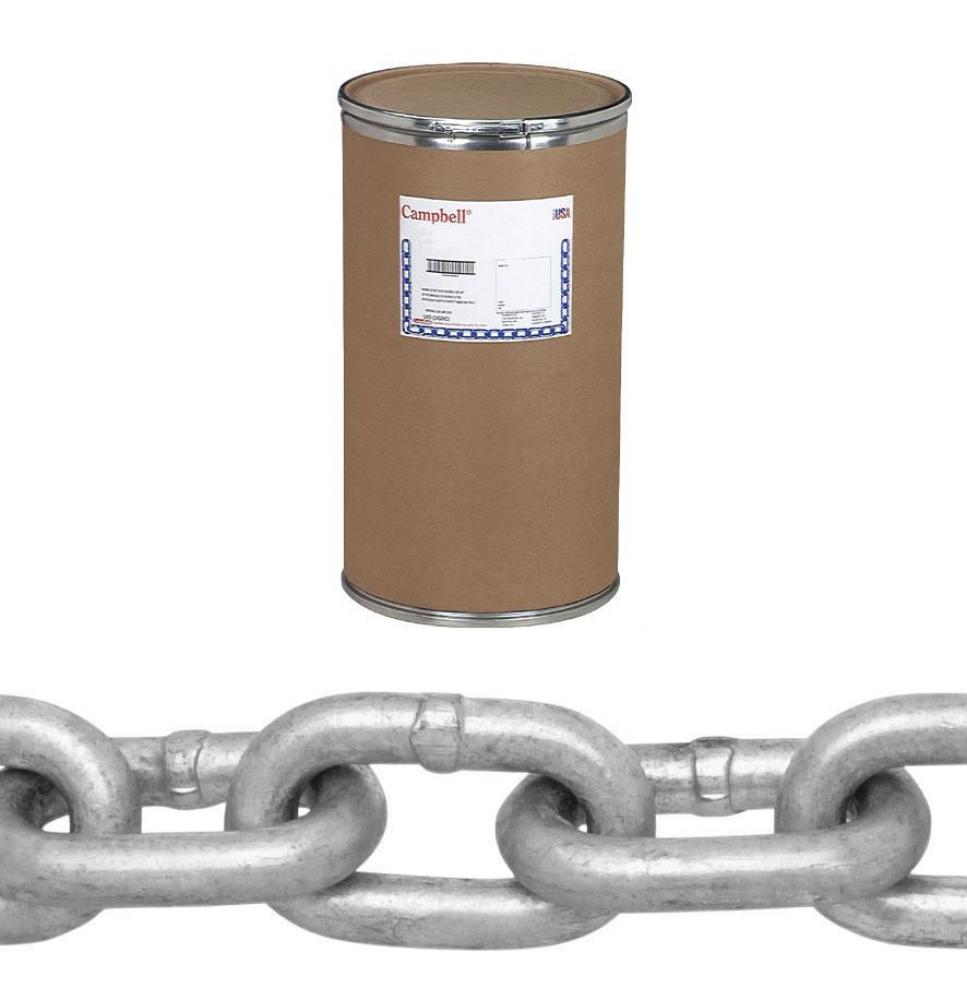 MOORING CHAIN,3/8,H/G,400&#39;/DRM