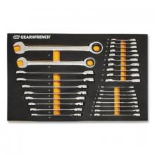 Apex Tool Group 86527 - GEARWRENCH 72T Modular Combination Ratcheting Wrench Tool Sets