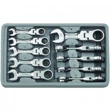 Apex Tool Group 9550 - GEARWRENCH 10 Pc. Stubby Flex Combination Ratcheting Wrench Sets
