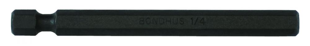 6mm Hex End Power Bit 3&#34; 1/4&#34; Stock