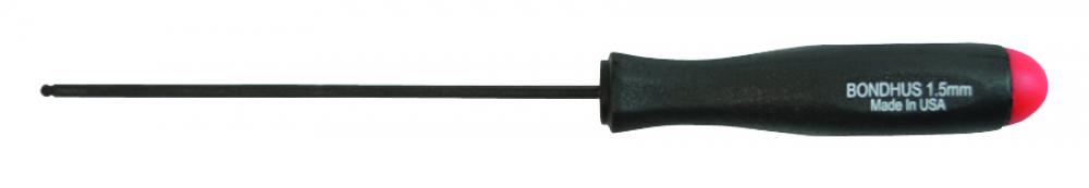 1.5mm Ball End Screwdriver - 2.6" 1.5mm Ball End Screwdriver - 2.6"