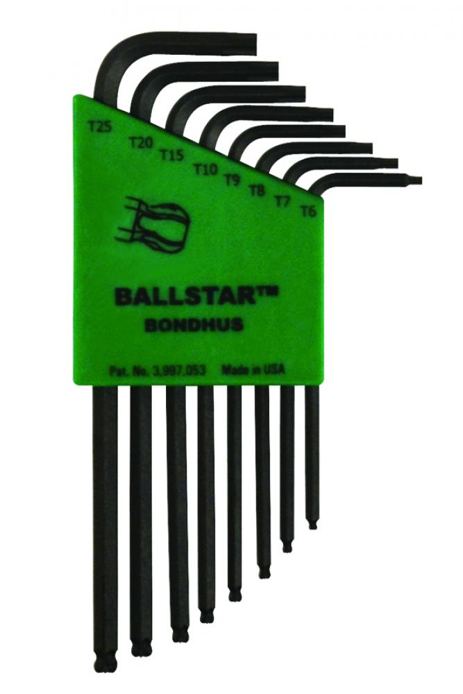 Set 8 BallStar L-wrenches T6-T25