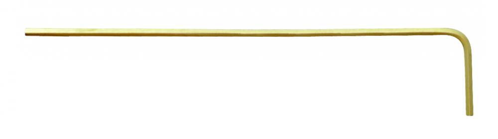 1/16&#34; GoldGuard Plated Hex L-wrench - Long      Bulk