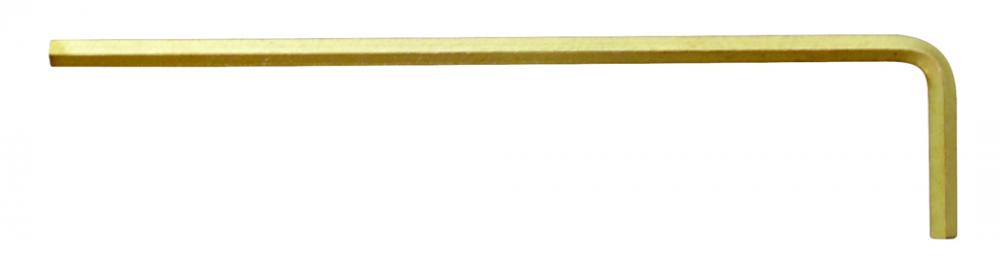 1/8&#34;   GoldGuard Plated Hex L-wrench - Long      Bulk