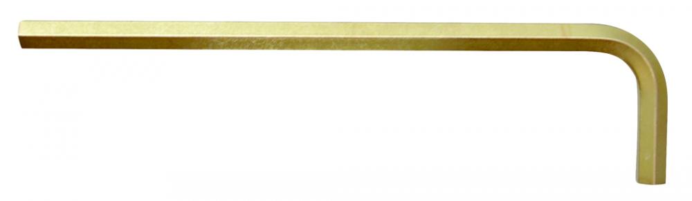 1/4&#34;   GoldGuard Plated Hex L-wrench - Long      Bulk