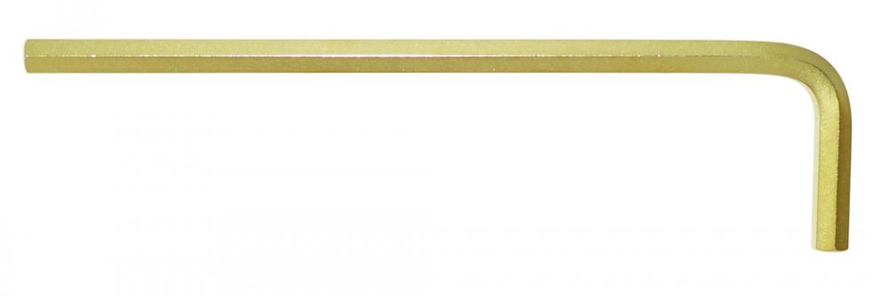 6mm GoldGuard Plated Hex L-wrench - Long - Bulk