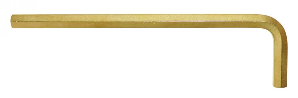 8mm GoldGuard Plated Hex L-wrench - Long - Bulk