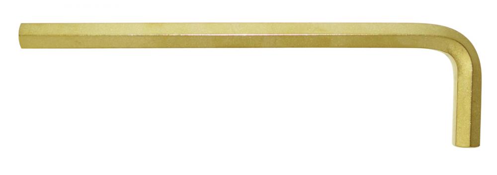 10mm GoldGuard Plated Hex L-wrench - Long - Bulk