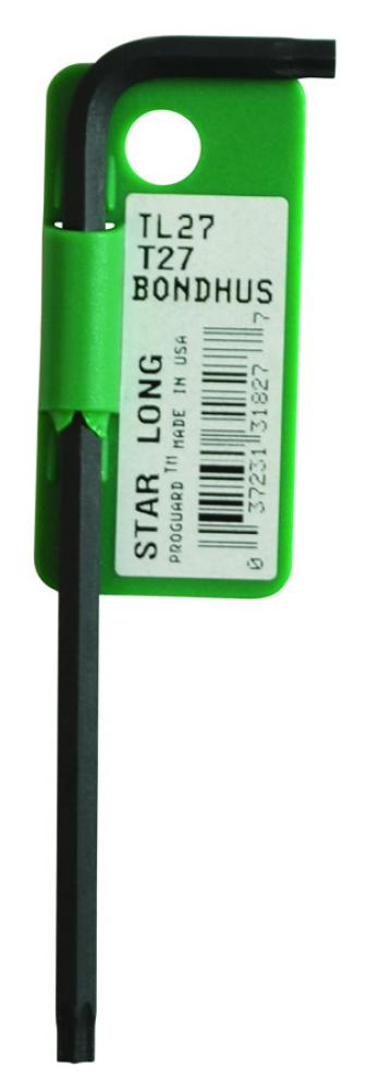 T27 TorxÂ® L-wrench - Long Arm - Tagged & Barcoded