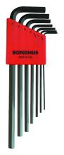 Bondhus 12192 - Set 7 Hex L-wrenches 1.5-6mm - Long