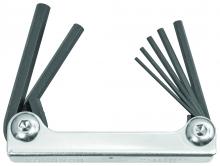 Bondhus 14592 - Set 7 Hex Metal Handle Fold-up Tools 1.5-6mm