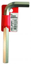 Bondhus 16280 - 12mm BriteGuard Plated Hex L-wrench - Short - Tagged/Barcoded