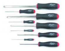 Bondhus 16699 - Set 9 BriteGuard Plated Ball End Screwdrivers 1.5-10mm