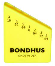 Bondhus 18045 - Bondhex Case Holds 7 L-Wrenches 5/64-3/16"