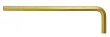 Bondhus 29170 - 7mm GoldGuard Plated Hex L-wrench - Long - Bulk