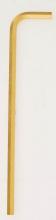 Bondhus 29147 - .71mm GoldGuard Plated Hex L-wrench - Long - Bulk