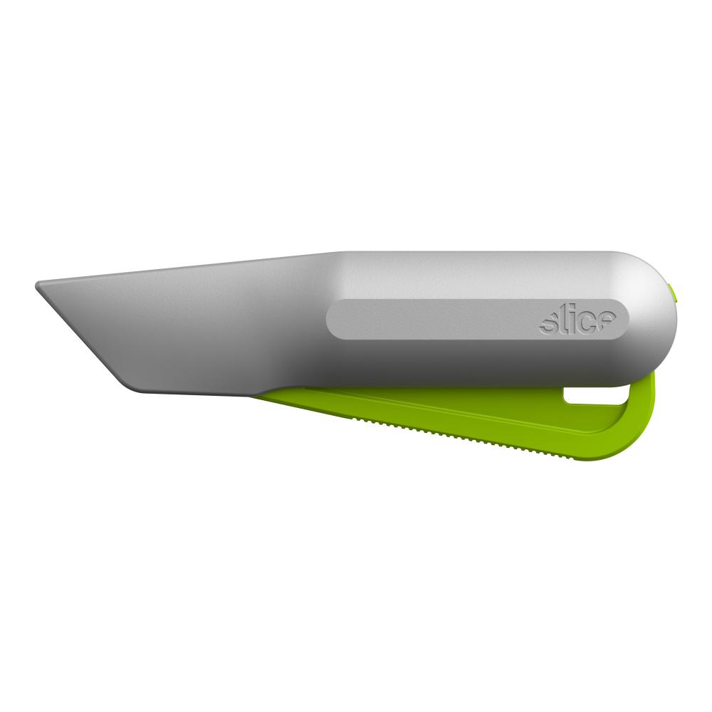 Auto-Retractable Metal Squeeze Knife