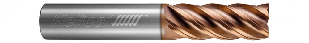 HEV-SR-50250 End Mills for Stainless & High Temp - 5 Flute - Square - Variable Pitch