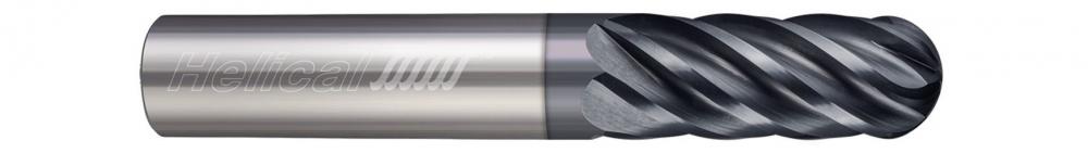 HEV-R-60187-BN End Mills for Steels - 6 Flute - Ball - Variable Pitch