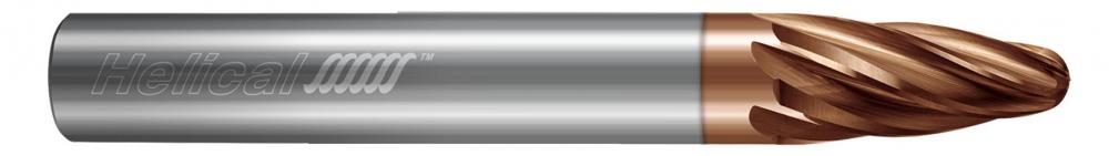 HMAF-FE-60375-04-OVL End Mills for Stainless & High Temp - Multi-Axis Finishers - 6 Flute - Oval For