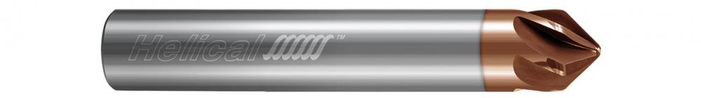 HMAF-FE-60375-12-T45 End Mills for Stainless & High Temp - Multi-Axis Finishers - 6 Flute - Taper Fo