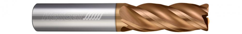 HSV-S-40500-R.015 End Mills for Stainless & High Temp - 4 Flute - Corner Radius - Variable Pitch