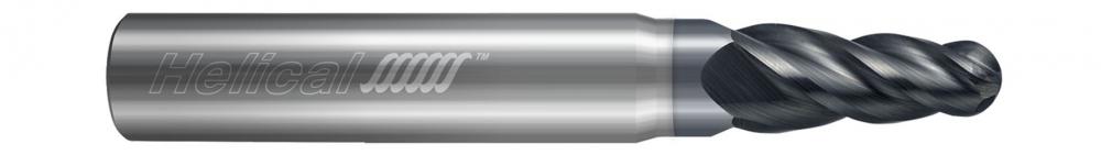 HTPR010-050-40125-BN Specialty Profiles - Tapered End Mills - 4 Flute - Ball - Variable Pitch
