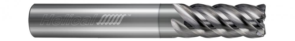HVAL-030-50125-R.010 End Mills for Aluminum - 5 Flute - Corner Radius - Variable Pitch - For High Ef