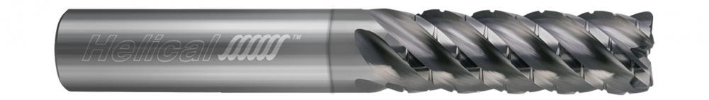 HVAL-C-020-50500-R.010 End Mills for Aluminum - 5 Flute - Corner Radius - Chipbreaker Rougher - Vari