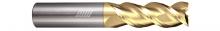 Helical Solutions 03480 - H45AL-M-30500 End Mills for Aluminum - 3 Flute - Square - 45° Helix