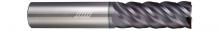 Helical Solutions 05127 - HEF-S-50250 End Mills for Steels - 5 Flute - Square - Finisher