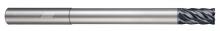 Helical Solutions 82607 - HEV-RN-S-60750 End Mills for Steels - 6 Flute - Square - Variable Pitch - Reduced Neck