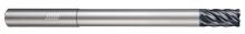 Helical Solutions 82623 - HEV-RN-L-60500-R.060 End Mills for Steels - 6 Flute - Corner Radius - Variable Pitch - Reduced Neck